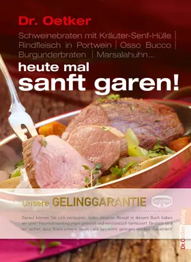 Oetker |  Heute mal sanft garen | eBook | Sack Fachmedien