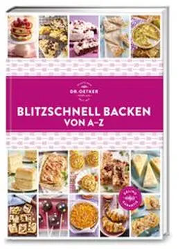 Oetker |  Blitzschnell Backen von A-Z | Buch |  Sack Fachmedien