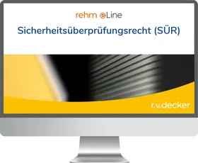 Denneborg |  Sicherheitsüberprüfungsrecht (SÜR) online | Datenbank |  Sack Fachmedien