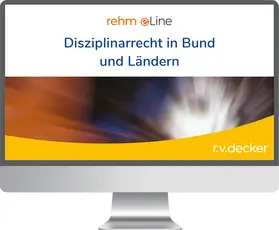 Gansen |  Disziplinarrecht in Bund und Ländern online | Datenbank |  Sack Fachmedien