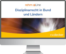Disziplinarrecht in Bund und Ländern online | R v Decker | Datenbank | sack.de