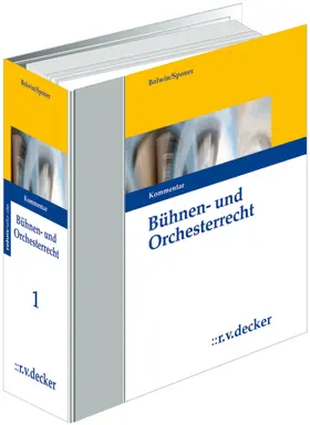 Bolwin / Sponer |  Bühnen- und Orchesterrecht, ohne Fortsetzungsbezug | Loseblattwerk |  Sack Fachmedien