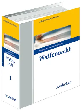 Hinze / Runkel / Schmidt |  Waffenrecht, mit Fortsetzungsbezug | Loseblattwerk |  Sack Fachmedien