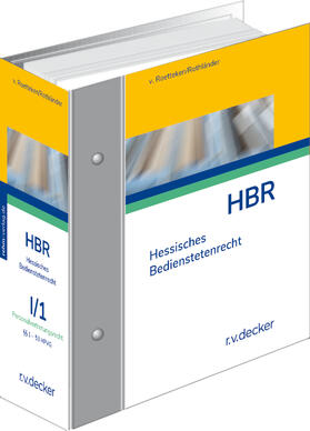 Burkholz / Dobler / Hohmann |  Hessisches Bedienstetenrecht - HBR | Loseblattwerk |  Sack Fachmedien