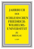 Baumgart / Bergerhausen / Borchardt |  Jahrbuch Uni Breslau L/2009 (2011) | Buch |  Sack Fachmedien