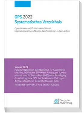OPS 2022 Systematisches Verzeichnis | Buch | 978-3-7691-3755-2 | sack.de