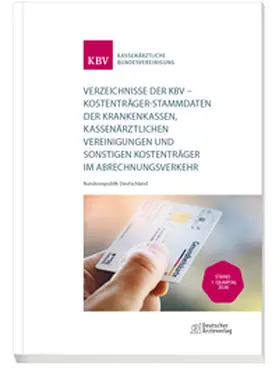  Verzeichnisse der KBV - Stand: 1. Quartal 2026 | eBook | Sack Fachmedien