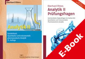 Ehlers | Analytik II - Kurzlehrbuch und Prüfungsfragen | E-Book | sack.de
