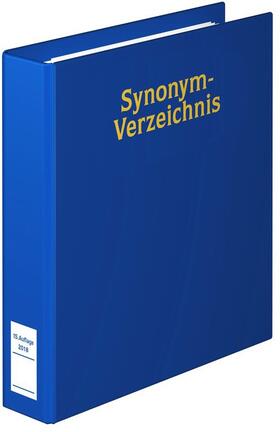 Synonym-Verzeichnis | Loseblattwerk | sack.de