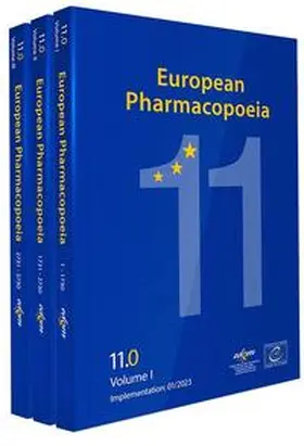 European Pharmacopoeia, 11th Ed., English: 11.0 - 11.2 | Buch | 978-3-7692-8026-5 | sack.de