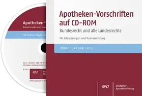 Apotheken-Vorschriften auf CD-ROM | Sonstiges | 978-3-7692-8170-5 | sack.de