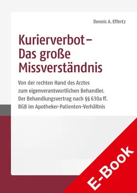 Effertz | Kurierverbot – Das große Missverständnis | E-Book | sack.de