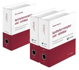 Thoma | Apothekenrezeptur und -defektur | Loseblattwerk | sack.de