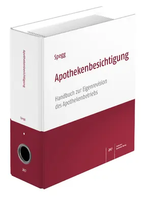 Spegg | Apothekenbesichtigung | Loseblattwerk | www.sack.de