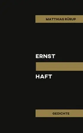 Rürup |  ernstHaft | eBook | Sack Fachmedien