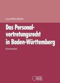 Leuze / Wörz / Bieler |  Das Personalvertretungsrecht in Baden-Württemberg | Loseblattwerk |  Sack Fachmedien
