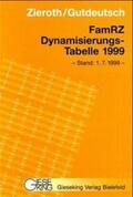 Zieroth / Gutdeutsch |  FamRZ Dynamisierungs-Tabelle 1999 | Buch |  Sack Fachmedien