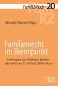 Schwab / Hahne |  Familienrecht im Brennpunkt | Buch |  Sack Fachmedien