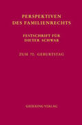 Hofer / Klippel / Walter |  Perspektiven des Familienrechts | Buch |  Sack Fachmedien