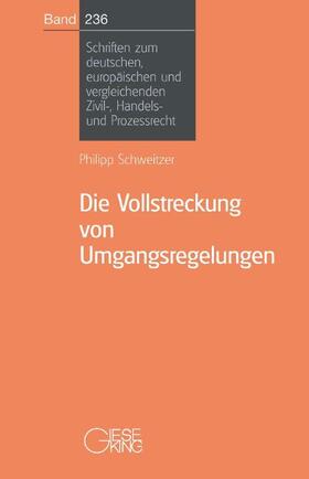 Schweitzer | Die Vollstreckung von Umgangsregelungen | Buch | 978-3-7694-1009-9 | sack.de
