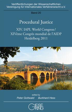Gottwald / Hess | Procedural Justice | Buch | 978-3-7694-1125-6 | sack.de