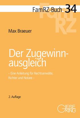 Braeuer |  Braeuer, M: Zugewinnausgleich | Buch |  Sack Fachmedien