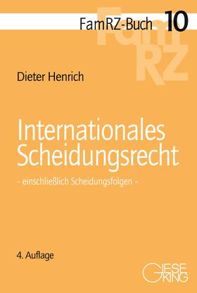 Henrich |  Henrich, D: Internationales Scheidungsrecht | Buch |  Sack Fachmedien