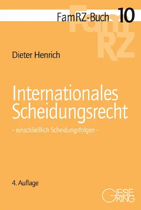 Henrich | Internationales Scheidungsrecht | Buch | 978-3-7694-1182-9 | www.sack.de