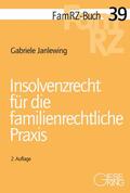 Janlewing |  Insolvenzrecht für die familienrechtliche Praxis | Buch |  Sack Fachmedien