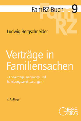 Bergschneider | Verträge in Familiensachen | Buch | 978-3-7694-1270-3 | sack.de