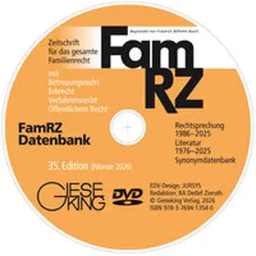 Schwab / Gottwald / Dutta |  FamRZ Datenbank | Sonstiges |  Sack Fachmedien