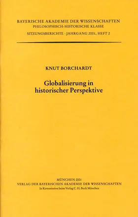 Borchardt | Globalisierung in historischer Perspektive | Buch | 978-3-7696-1614-9 | sack.de