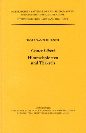 Hübner / Maier | Crater Liberi | Buch | 978-3-7696-1638-5 | sack.de