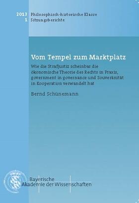 Schünemann | Vom Tempel zum Marktplatz | Buch | 978-3-7696-1664-4 | sack.de