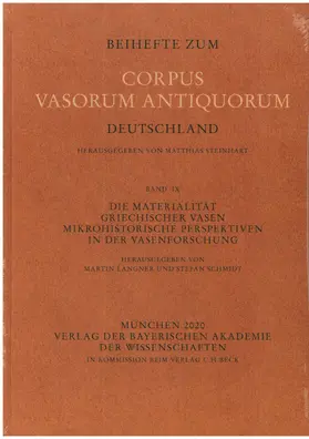 Langner / Schmidt |  Die Materialität griechischer Vasen | Buch |  Sack Fachmedien