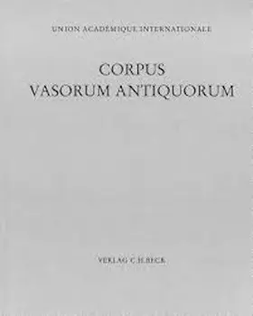Dehl-von Kaenel |  Corpus Vasorum Antiquorum Deutschland Bd. 106:  Dresden Band 4 | Buch |  Sack Fachmedien