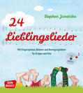 Janetzko |  24 Lieblingslieder, Liederbuch, m. Audio-CD | Buch |  Sack Fachmedien