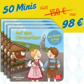 Klement / Maywald |  Auf dem Oktoberfest mit Emma und Paul. Mini-Bilderbuch. Paket mit 50 Exemplaren zum Vorteilspreis | Buch |  Sack Fachmedien