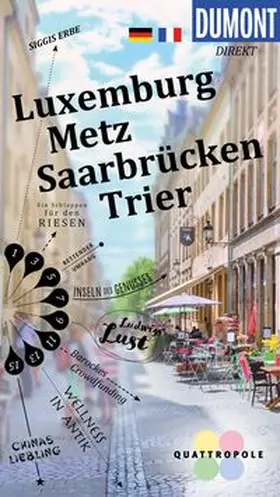 DUMONT direkt Reiseführer Luxemburg, Metz, Saarbrücken, Trier | Buch | 978-3-7701-8444-6 | www.sack.de