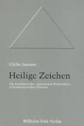 Janssen |  Heilige Zeichen | Buch |  Sack Fachmedien