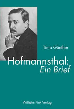 Günther |  Hofmannsthal: Ein Brief | Buch |  Sack Fachmedien