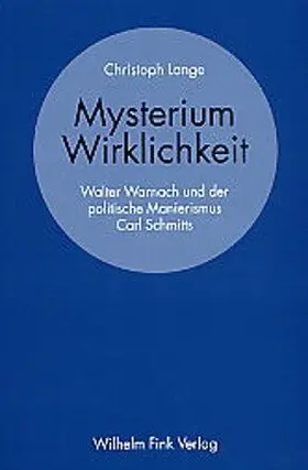 Lange |  Mysterium Wirklichkeit | Buch |  Sack Fachmedien