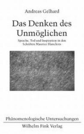 Gelhard |  Das Denken des Unmöglichen | Buch |  Sack Fachmedien