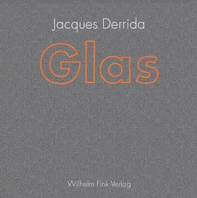 Derrida |  Glas | Buch |  Sack Fachmedien