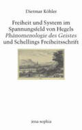 Köhler |  Freiheit und System im Spannungsfeld von Hegels Phänomenologie des Geistes und Schellings Freiheitsschrift | Buch |  Sack Fachmedien