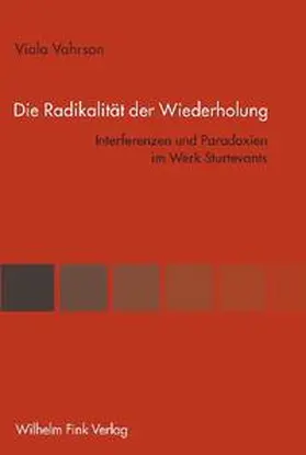 Vahrson |  Die Radikalität der Wiederholung | Buch |  Sack Fachmedien