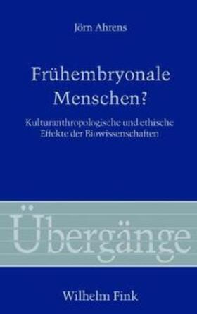 Ahrens | Frühembryonale Menschen? | Buch | 978-3-7705-4450-9 | sack.de