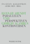 Geulen / Kauffmann / Mein |  Hannah Arendt und Giorgio Agamben | Buch |  Sack Fachmedien