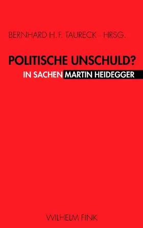 Taureck | Politische Unschuld | Buch | 978-3-7705-4537-7 | www.sack.de