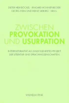 Heimböckel / Honnef-Becker / Mein |  Zwischen Provokation und Usurpation | Buch |  Sack Fachmedien
